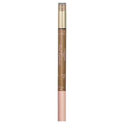 CANMAKE 3in1 Eyebrow (Powder & Pencil) 04, 0.08g+0.63g