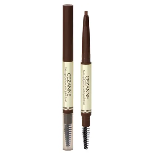 CEZANNE Автоматический карандаш для бровей с щеточкой, 01 Light Brown, 0.23 г
