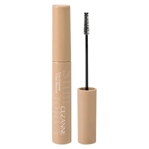 CEZANNE Ultra Fine Eyebrow Mascara, C5 Mild Beige, 4.0 g