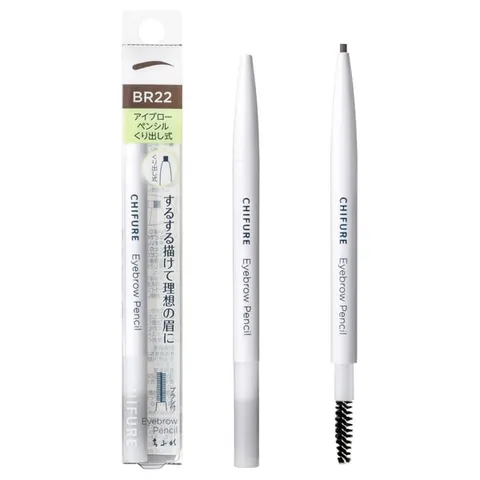 Chifure Eyebrow Pencil Retractable, 22 Brown