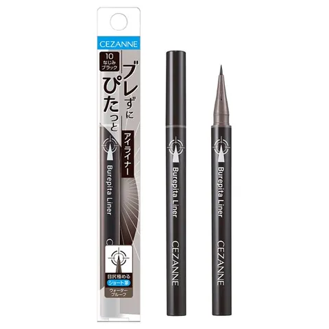 CEZANNE Blre-pita Liner, 10 Natural Black, 0.67 ml