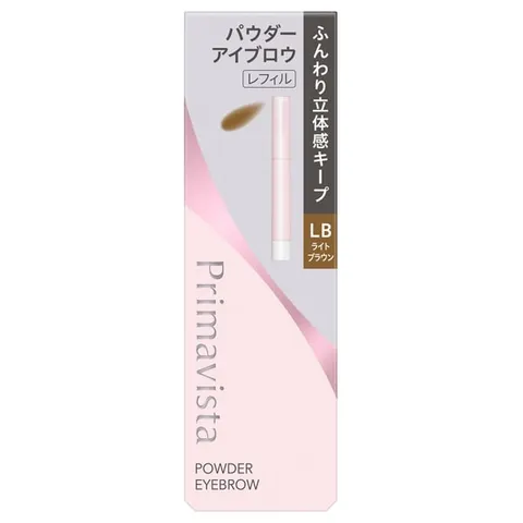SOFINA Primavista Style Lock пудра для бровей (сменный блок), оттенок Light Brown, 0.25 г