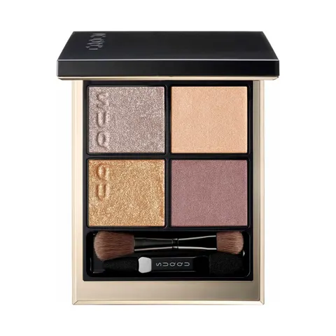 SUQQU Signature Color Eyes, eyeshadow palette, 154 Kureai (Beige x Gold), 6.2 g