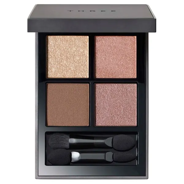 THREE Star Gazing Eye Shadow Quad, оттенок 10 GARDEN SPACE, 6.7 г