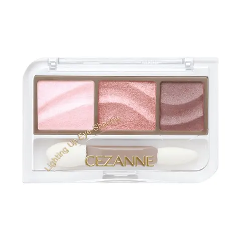CEZANNE Lighting Up Eyeshadow 02 Petal Pink, 1.7 г