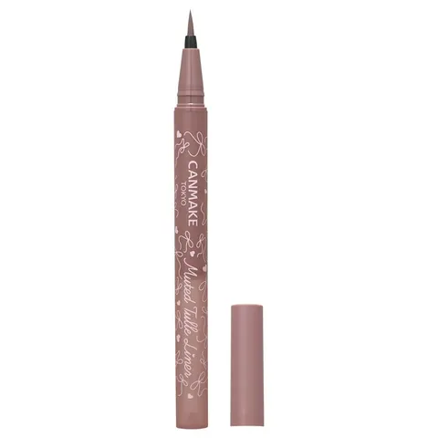 CANMAKE Muted Tulle Liner (sheer-color liquid eyeliner) 03, bottle