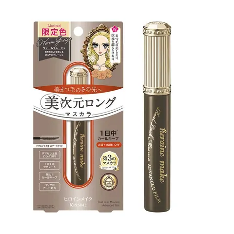 Heroine Make Real Lash Mascara Advanced Film, 52 Warm Greige, 6 g