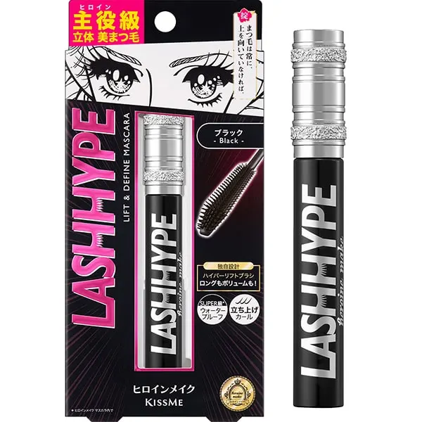 Heroine Make Premium Lash HYPE тушь для ресниц, 01 Черный, 8.00 г