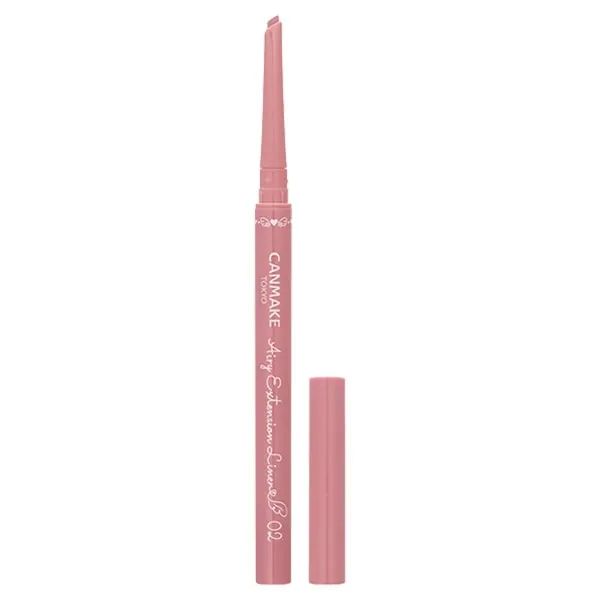 CANMAKE Airy Extension Liner гелевый карандаш-лайнер для растяжки взгляда, 02