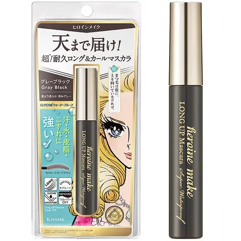 Heroine Make Long UP Mascara Super WP N 03 Grey Black, 6.0 g