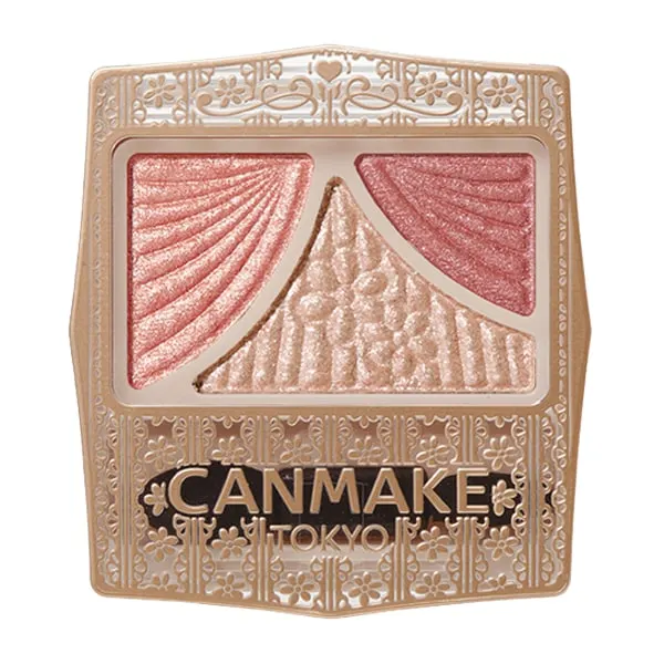CANMAKE Juicy Pure Eyes тени для век No.12 Chai Tea Rose, 1.4 г