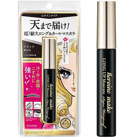 Heroine Make Long UP Mascara Super WP N, 01 Black, 6.0 g