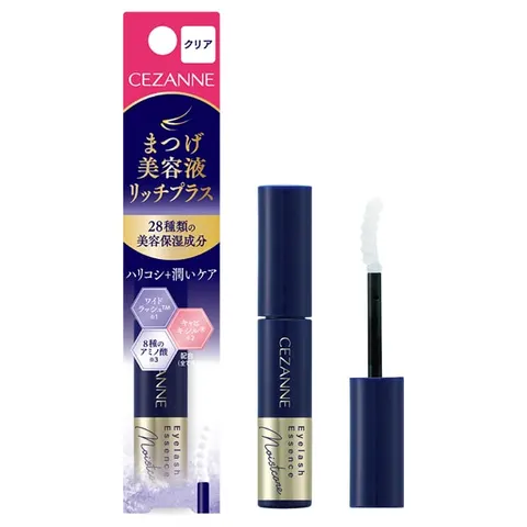 CEZANNE Eyelash Serum Rich Plus, Clear, 4.0 g