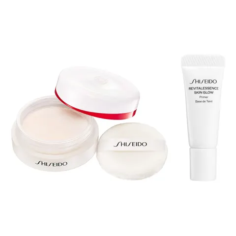 Shiseido Essence Skin Setting Powder Limited Kit (powder 02 + primer), 7g + 5g