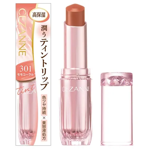 CEZANNE Lasting Gloss Lip N, 301 Momo Coral, 3.2 g