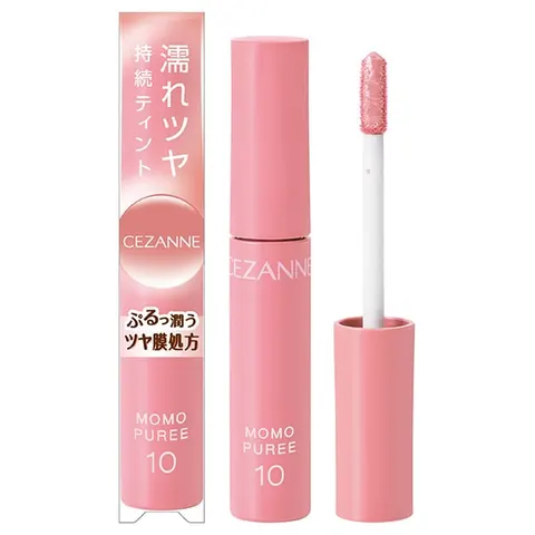 CEZANNE Watery Tint Lip 10 Momo Puree, 4g
