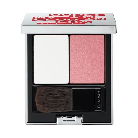 Celvoke Blurring Blush Duo EX02 Quiet Pink, 6.3 g
