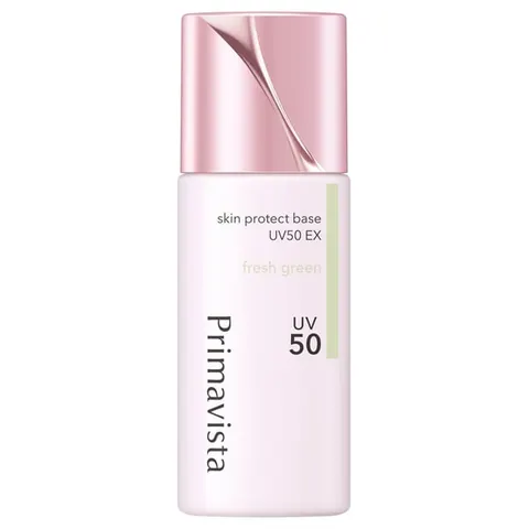 SOFINA Primavista База под макияж SPF50/PA+++ Skin Protect Base, оттенок Fresh Green, 25 мл