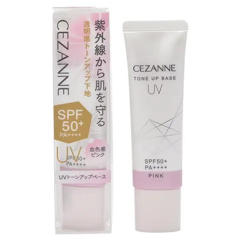 CEZANNE UV Tone Up Base, Pink, 30 g