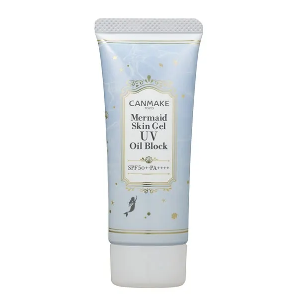 CANMAKE Mermaid Skin Gel UV (Oil Block) солнцезащитный гель-база, 01, SPF50+ PA++++, 40 г