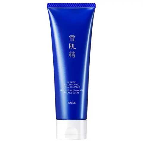 Sekkisei Medicated Brightening Cream Wash, Natural Floral, 130 g