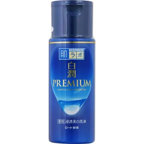 Hada Labo Shirojyun Premium Medicated Whitening Emulsion, 140 ml