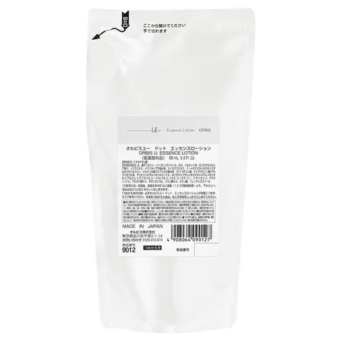 ORBIS U Dot Essence Lotion, сменный блок, увлажняющий тип, без отдушки, 180 мл