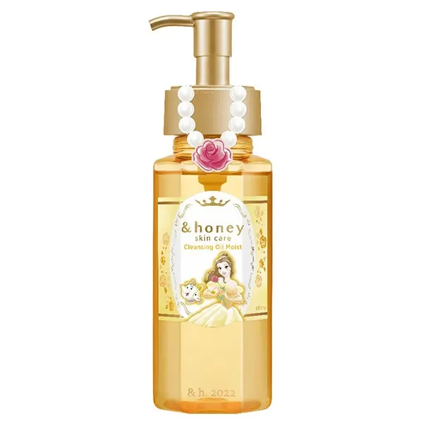 &honey Гидрофильное масло для снятия макияжа Moist, лимитированная версия (Bell), аромат розы и мёда, 180 мл