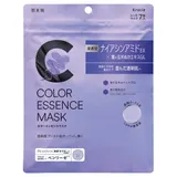 Hadabisei Тканевая маска с цветной эссенцией, оттенок Purple, 7 шт., 1