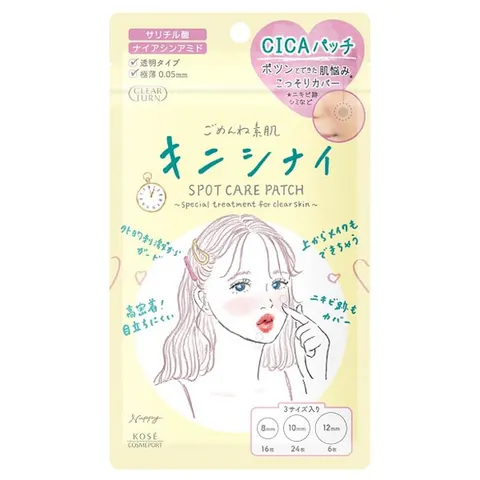 Clear Turn Gomenne Suhada Ki ni Shinai Patch (spot care patches), 46 pcs