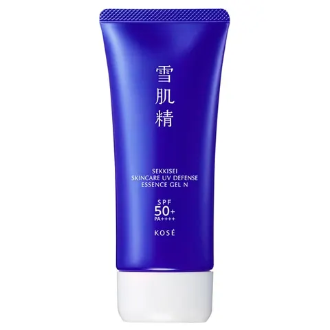 Sekkisei Skin Care UV Essence Gel N, Natural Floral, SPF50+ PA++++, 90 g