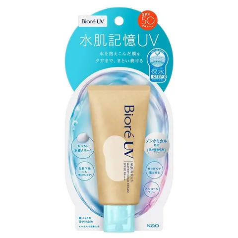 Biore UV Aqua Rich Watery Hold Cream, SPF50/PA+++, 50 g