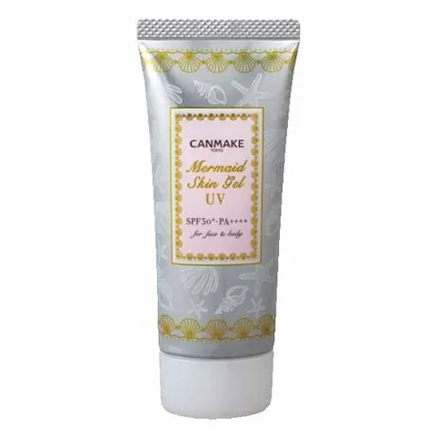 CANMAKE Mermaid Skin Gel UV Sunscreen Gel 01 Clear, 40 g