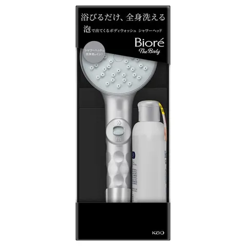 Biore The Body Насадка на душ, вспенивающая гель для душа, 300 мл