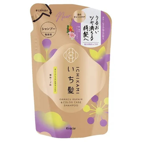 Ichikami Damage Repair & Color Care Shampoo (Refill), 320 ml