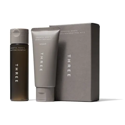 THREE Essential Scents Trial Kit S (шампунь и кондиционер), 40 мл + 30 г
