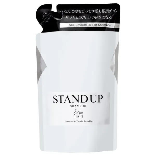 &be Stand Up Shampoo, сменный блок, 370 мл