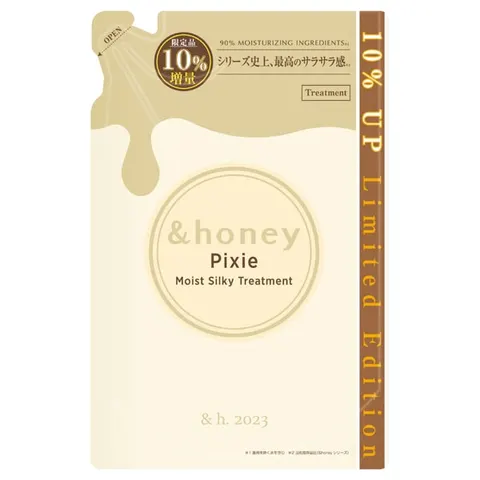 &honey Pixie Moist Silky Hair Treatment 2.0, refill 385 g