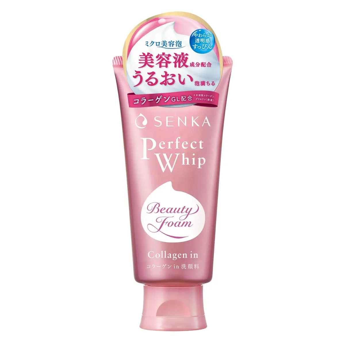 Крем-пенка для умывания, с коллагеном, Fine Today Senka Perfect Whip Collagen in A, 120g