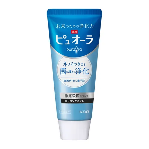 Kao Pyuora Toothpaste Strong Mint, 115g