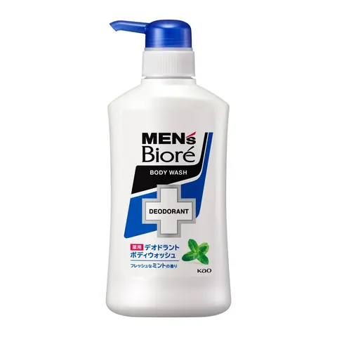 Kao Men's Biore Deodorant BW Fresh Mint, 440ml