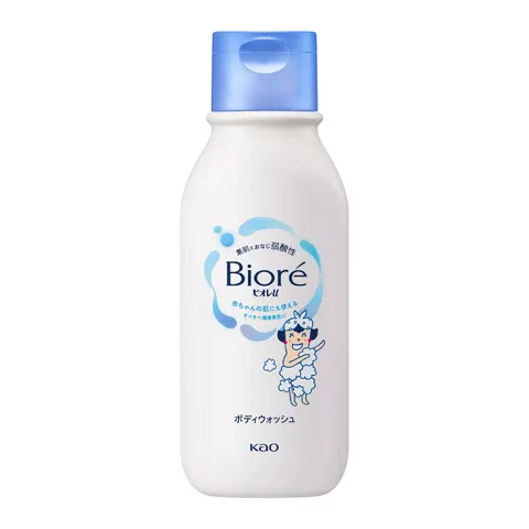 Гель для душа, для всей семьи, цветочный аромат, Kao Biore U Regular, 200ml