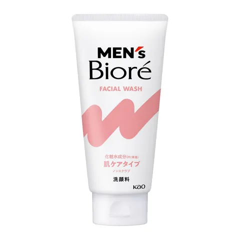 Гель для умывания, для проблемной кожи мужчин, аромат цитруса, Kao Men's Biore Skin Care Type Face Wash, 130g