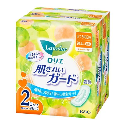 Kao Laurier Beautiful Skin Guard Daytime No Wings 28pcs x 2