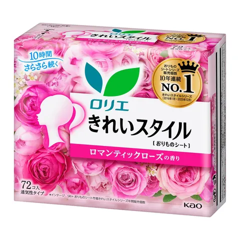 Kao Laurier Beautiful Style Romantic Rose, 72 pieces