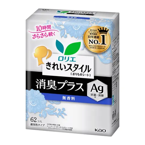 Kao Laurier Kirei Style Unscented Deodorizing Plus, 62 items