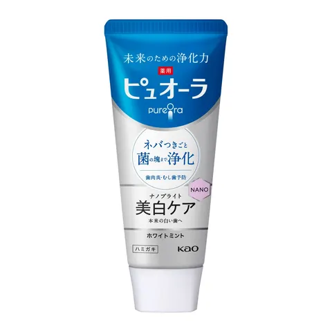 Kao Medicinal Pyuora Nanobright Toothpaste, 115g