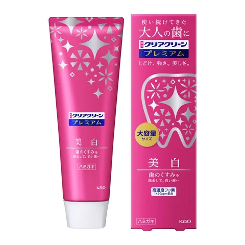 Kao Clear Clean Premium Whitening, 160g