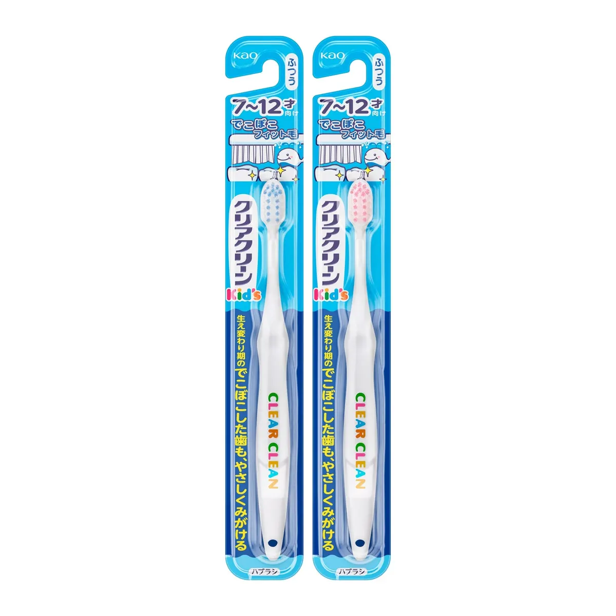 Kao Clear Clean Kids Toothbrush, 7-12 years old
