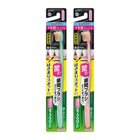 Kao Deep Clean Toothbrush Gap Premium Standard Width Soft, 1 piece